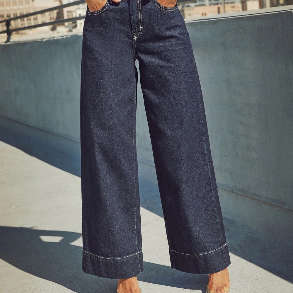 Vici Midnight Wide-Leg Jeans